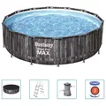 Produktbild: Steel Pro MAX Swimming Pool Set 427x107cm Schwimmbad Schwimmbecken Bestway