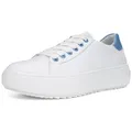 Produktbild: ara Damen Monaco Sneaker, Cream Platin, 39 EU Weit