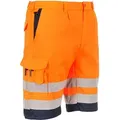 Produktbild: Bermuda Hivis Poly-cotton Orange/marine L - De(46-48) - Uk(36-38)