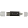 Produktbild: Intenso USB Stick Twist Line, 256 GB, mit USB 3.2 Typ A & Typ C
