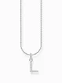 Produktbild: Thomas Sabo KE2251-051-14-L45V Silberne Kette Buchstabe L Damen