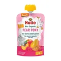 Produktbild: 3x Holle baby food Quetschie Pear Pony, Birne, Pfirsich & Dinkel ab 8 M, 100 g