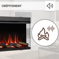 Produktbild: BALDERIA Elektrokamin Athena 60 - Einbau, Heizung 1500 W, App-Funktion