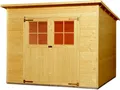 Produktbild: weka Gartenhaus 325 Gr.3, 19 mm, BxT: 256x243 cm