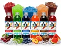 Produktbild: Slush Sirup Partyset 6 Sorten 250ml 1:5 AZO frei ohne Glyzerin Konzentrat