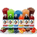 Produktbild: Hopser Funfood Slush Sirup Partyset 6 Sorten 250ml 1:5 AZO frei ohne Glyzerin