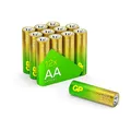 Produktbild: GP Ultra Alkaline Batterien AA 1,5V, (Mignon, LR6), Neue G-TECH Longlife-Technologie, ideal für energiehungrige Anwendungen, 12 Stück AA Batterien Ultra Alkaline