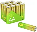 Produktbild: GP Ultra Mignon (AA)-Batterie Alkali-Mangan 1.5V 12St.