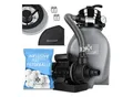 Produktbild: KESSER® Sandfilter Sandfilteranlage + 800g Filterbälle ersetzen 25kg Filtersand- Poolfilter 10 m³/h Filteranlage Filterkessel für Pool Schwimmbecken 4-Wege Ventil , einfache Steuerung