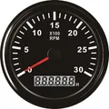 Produktbild: Wasserdichter Drehzahlmesser Drehzahlmesser mit Betriebsstundenzähler 03000RP...