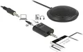Produktbild: DeLOCK Tisch Mikrofon m. 3,5mm Klinkenst | 3 Pin