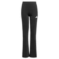 Produktbild: adidas Mädchen Train Essentials 3-Stripes Flared Leggings Tights, black/white, 9-10 Years