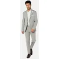 Produktbild: Thomas Goodwin Anzug 3024-90 (2-tlg) mit modischen Accessoires grau 52