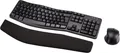 Produktbild: Amazon Basics Tastatur-Maus-Set, ergonomisch, kabellos, DE Layout - schwarz