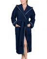 Produktbild: Laynenburg Damenbademantel Bademantel Damen Frottee Kapuze Baumwolle, Baumwolle, Gürtel, Frottee Kapuze Lang Baumwolle S-3XL