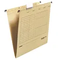 Produktbild: 100 Hängemappen A4 Braun 80004328 Hängeregistratur seitlich offen UNIREG Falken