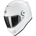 Produktbild: Scorpion Exo Motorradhelm Covert FX Solid Helm, Bluetooth, Ratschenverschluss, Leichtgewicht, ECE 22.06 weiß XS (54/55)