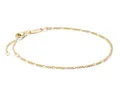 Produktbild: Thomas Sabo Connect A2207-413-39-L19v - Figaro Armband - Silber & Gelbgold Verg. - 16 - 19 cm