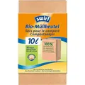 Produktbild: Swirl Müllbeutel Bio-Müllbeutel, 10 Liter, kompostierbar, braun, 10 Stück