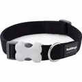 Produktbild: Hundehalsband Red Dingo weich Schwarz (1,2 x 20-32 cm)