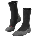 Produktbild: Falke - TK2 Wool Silk - Wandersocken 42-43 | EU 42-43 schwarz/grau