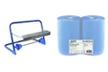 Produktbild: Hypafol Papierhandtuch SET, (mit passendem Spender auswählbar), 2 x blaue Industrierolle