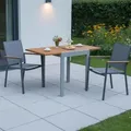 Produktbild: Balkon Naturfarben Akazie ausziehbar