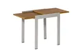 Produktbild: Merxx Gartentisch Ausziehtisch Santorin eckig 65 (130) x 65 cm Aluminium Akazie