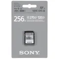 Produktbild: Sony SDXC E series 256GB UHS-II Class 10 U3 V60 SD Karte