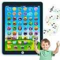 Produktbild: GAGINAN Kinder Lernpad/Tablet Interactive Kleinkind Spielzeug mit Words Zahlen Alphabete Songs Englisch Elektronisches Lernspielzeug für Jungen und Mädchen im Vorschulalter 3-8 Jahre (Blau)