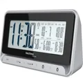 Produktbild: Technoline Funk-WECKER WT 290 2 WECKZEITEN Kalender Thermometer LEISE Soft Touch