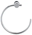 Produktbild: Duravit Handtuchring D-Code, Handtuchhalter Wandmontage, Handtuchhalterung Chrom, 158x67x182 mm