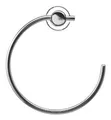 Produktbild: Duravit Handtuchhalter D-Code, Handtuchring 189 mm - Chrom