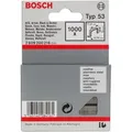 Produktbild: Bosch Feindrahtklammer Typ 53, 11,4 x 0,74 x 10 mm, 1000er-Pack, rostfrei
