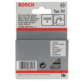 Produktbild: BOSCH Tackerklammer Feindrahtklammer Typ 53, 11.4 x 0.74 x 10 mm, 1000er-Pack 2609200216