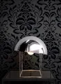 Produktbild: NEWROOM Vliestapete Schwarz Barock Ornament Damast Glamour Wohnzimmer Elegant