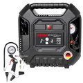 Produktbild: ROWI Koffer-Kompressor DKP 1100/4 OF Set Compact Air III I 1100W | max. 8 bar | 180 L/min Ansaugleistung | GS geprüft I Hohe Sicherheit | Einfacher Transport | Vielseitig einsetzbar