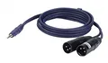Produktbild: DAP FL46 - Stereo Mini Jack > 2 XLR/M 3 p.