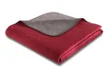 Produktbild: Wolldecke Wohn- und Kuscheldecke Melange Doubleface tolle Farben, Biederlack