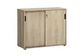 Produktbild: Schildmeyer Aktenschrank Emmik 702042, weißeiche Dekor/gestreift, 100 x 41 x 83,6 cm