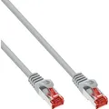 Produktbild: InLine® Patchkabel, S/FTP (PiMf), Cat.6, 250MHz, PVC, Kupfer, grau, 2m