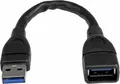 Produktbild: Startech.Com Usb 3.0 A To A Extension Cable Male / Female 15cm Black