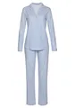 Produktbild: Lascana Damen Vivance Dreams Damen Pyjama aus weicher Baumwolle im zeitlosen Streifen-Design klassisch, weiche Baumwollqualität