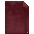 Produktbild: s.Oliver Kuscheldecke Kuschelsoft 150 x 200 cm Polyacryl Rot Bordeaux