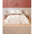 Produktbild: Estella Samt + Seide Flanell Bettwäsche 135x200 Pinzolo sand Blätter Äste 5460-180 - Beige