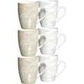 Produktbild: RitzenhoffundBreker Kaffeebecher Cornello Creme, Porzellan, 250ml, 6 Stück