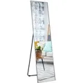 Produktbild: Costway Ganzkörperspiegel 160 x 40 cm Silber