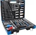 Produktbild: Güde Werkzeugset GWZK 157, (Set, inkl. Transportkoffer), Chrom-Vanadium-Stahl, 157-teilig