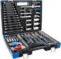 Produktbild: Güde Werkzeugkoffer GWZK 157 tlg Steckschlüssel Schlagschraubernüsse uvm. Koffer
