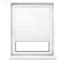 Produktbild: jalousiescout Plissee Pure Plissee Premium, 45 x 130 cm, weiß, halbtransparent, ohne Bohren, verspannt, Klemmfix, Polyester-Stoff, blickdicht und lichtdurchlässig weiß 45 cm x 130 cm